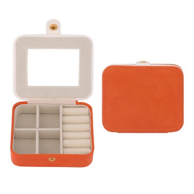 REGALWOVEN Daily Use Travel Mini Modern Portable Jewelry Box
