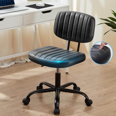 Musment Adjustable Height 360° Rolling Swivel Computer Task Chair without Arm,