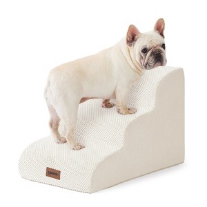 ZOMISIA Dog Stairs for High Beds - Pet Stairs Ramp for Couch, 35D Foam Dog Steps for Small to Large Pets, with Non-Slip Bottom - 1 of 4