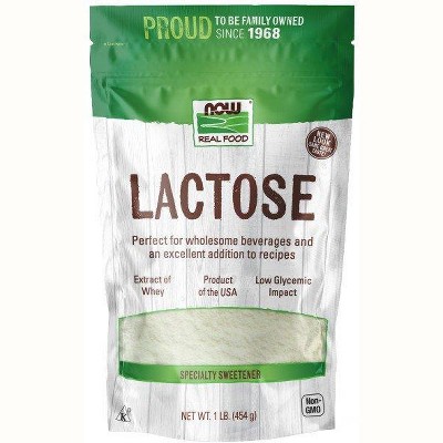 Lactose by Now Foods  -  1 lb Granule