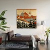 Nadja Wild Abstract Landscape 3 Wood Wall Mural - society6 - image 2 of 2