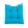 The Lakeside Collection Solid Outdoor Cushion Collection - Turquoise High CHair - image 2 of 3