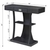 Newport 1 Drawer Harri Console Table with Shelves - Breighton Home - image 4 of 4