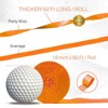 PartyWoo Crepe Paper Streamers Orange 6 Rolls 492 ft 1.8 In x 82 Ft Roll - 3 of 4