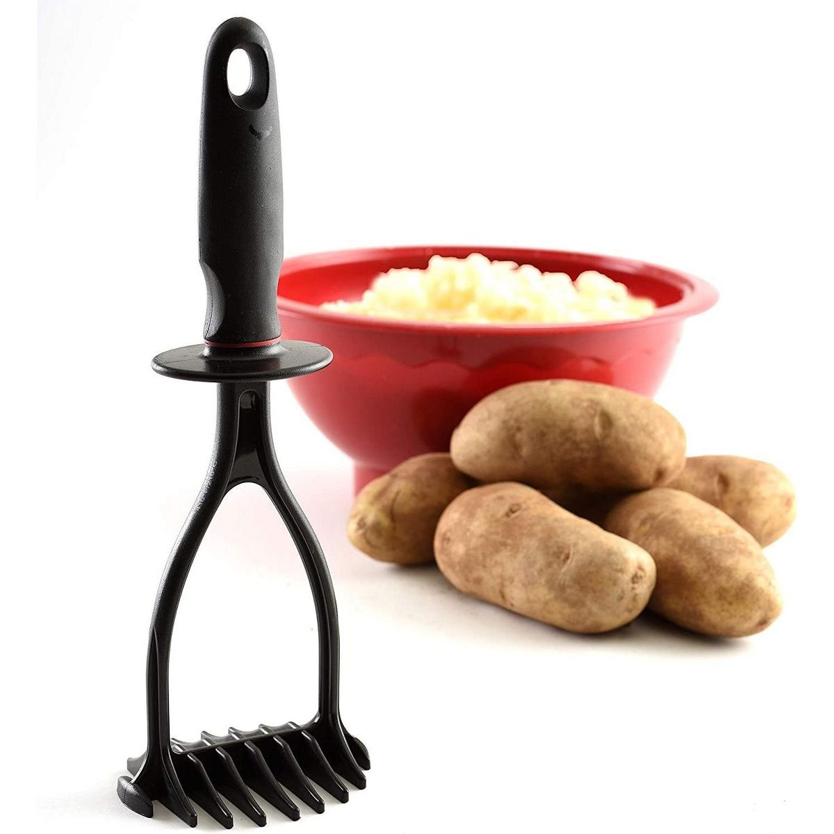 Norpro 11" Long Grip-EZ Handle Nylon Hand Potato Masher - thumbnail 5