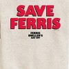Boys' - Ferris Bueller's Day Off - Save Ferris Graphic Long Sleeve Fleece Sweatshirt - 2 of 4