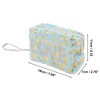 Unique Bargains Women's Portable Leopard Sequin LOVE Makeup Bag 1 Pc - 2 of 3