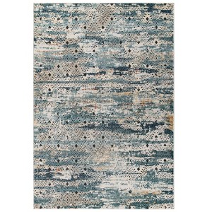 Modway Tribute Eisley Rustic Distressed Transitional Diamond Lattice 5x8 Area Rug - 1 of 4