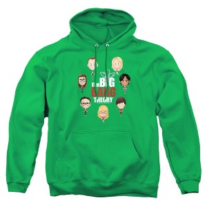 Big Bang Theory Emojis Adult Pull-Over Hoodie - 1 of 4