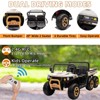 Jojoka 24V 2-Seater Ride-On Dump Truck for Kids, 6 Wheels 4WD Electric UTV, 3 Speeds, Remote Control, Dump Bed - 2 of 4