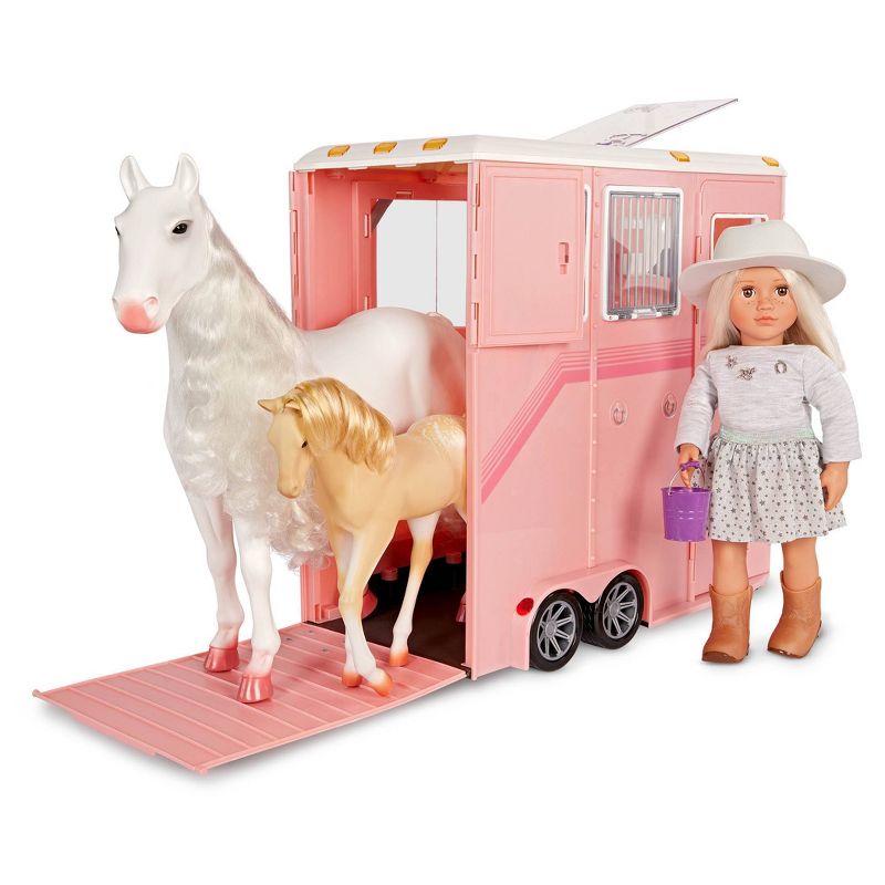Our Generation Mane to Travel Horse Trailer Accessory Set for 18&#39;&#39; Dolls, 4 of 9