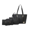 MKF Collection Arya Signature Vegan Leather Tote Bag for Women Versatile Handbag Purse by Mia K - 2 of 4