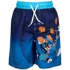 SPACE JAM Looney Tunes Buggs Bunny Daffy Duck Sylvester Little Boys Swim Rash Guard Swim Trunks Blue 4 - 4 of 4