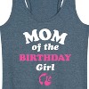 Women's - Barbie - Mom of The Birthday Girl Graphic Racerback Tank - 2 of 4