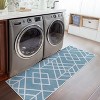 Sussexhome Non Skid Cotton Washable Laundry Room Indoor Runner Rug, 20" x 59" - 2 of 4