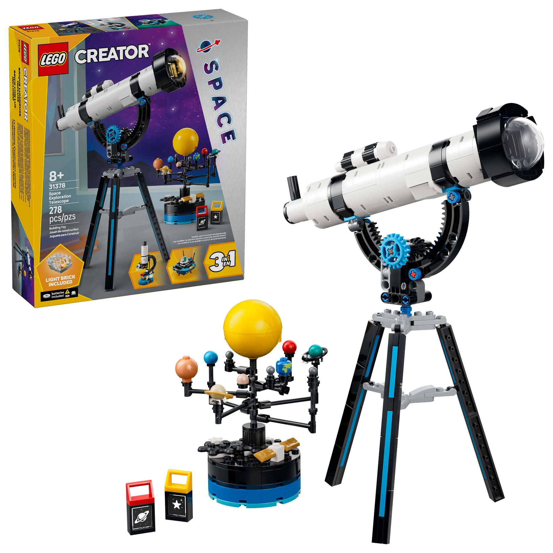 LEGO Creator 3 in 1 Space Exploration Telescope 31378