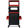 Belatt Multi-Functional Tool Cart with Layered Storage - Locking Cabinet, 360° Casters, Anti-Rust Design for Automotive Repair - 2 of 4