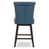 Spruce&Spring Upholstered 26-inch Counter Height Swivel Barstool - 4 of 4