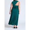 ELOQUII Women's Plus Size Peekaboo Back Dress - 3 of 3