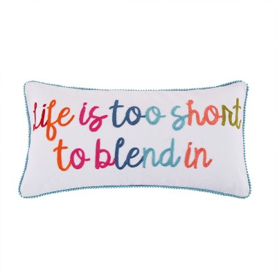 Jules Life Is Too Short Decorative Pillow - Levtex Home