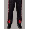 HalloweenCostumes.com Small   Men's Mariachi Costume & Sombrero Hat,  Halloween or Mexican Holidays, Black/Green/Red - 4 of 4