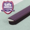 Smead Pressboard Fastener File Folder with SafeSHIELD  Fasteners, 2 Fasteners, 3" expansion, 1/3-Cut Tab, Gray/Green, 25 per Box (14944) - 4 of 4