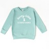The Juniper Shop Bunny Kisses Easter Wishes Bunny Toddler Sweatshirt - 2 of 4