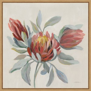 16" x 16" Field Bloom I by Silvia Vassileva, Framed Wall Canvas - Amanti Art: Modern Decor, Horizontal Layout - 1 of 4