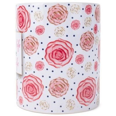 Elanze Designs Mom Life Is The Best Life Pink 11 Ounce Stoneware Coffee Mug