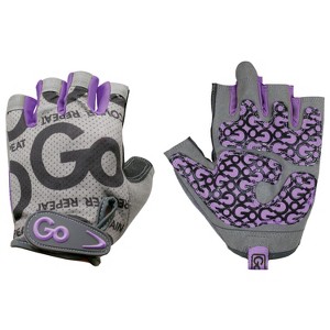 GoFit® Women's Pro Trainer Gloves with Padded Go-Tac Palm - 1 of 4