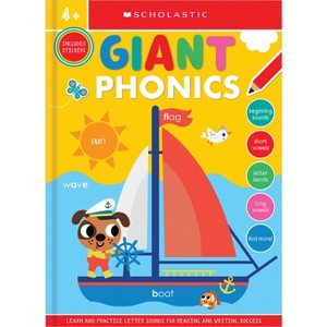 Giant Phonics Workbook: Scholastic Early Learners (Giant Workbook) - (Paperback) - 1 of 1