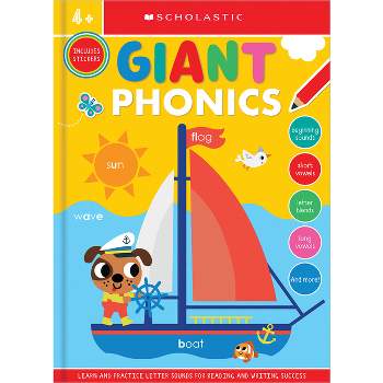 Giant Phonics Workbook: Scholastic Early Learners (Giant Workbook) - (Paperback)