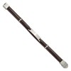 Chisel Stainless Steel Brushed Brown Leather 8.5" ID Bracelet - 3 of 4