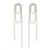 Janelle Crystal Loop Earrings by Tomorrow Studio - 3 of 4