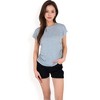 Anna-Kaci Women's Short Sleeve Crew Neck Relaxed Fit Casual Tee - 4 of 4
