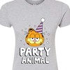 Women's - Garfield - Party Animal Fitted Graphic T-Shirt - 2 of 3