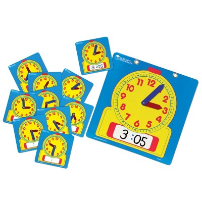 Learning Resources Write On/Wipe Clocks Classroom Set