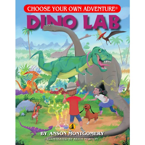 Dino Lab (Choose Your Own Adventure - Dragonlark) - (Choose Your Own Adventures Dragonlarks) by  Anson Montgomery (Paperback) - image 1 of 1