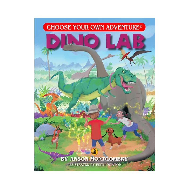 Dino Lab (Choose Your Own Adventure - Dragonlark) - (Choose Your Own Adventures Dragonlarks) by  Anson Montgomery (Paperback), 1 of 2