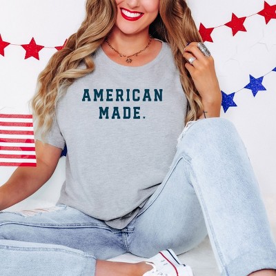 Simply Sage Market American Made Varsity Short Sleeve Tee