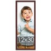 PosterPalooza | 12x30 Wood Frame with UV Acrylic, 6 Finishes: Black, White, Bronze, Silver, Wood, Mahogany - 2 of 4