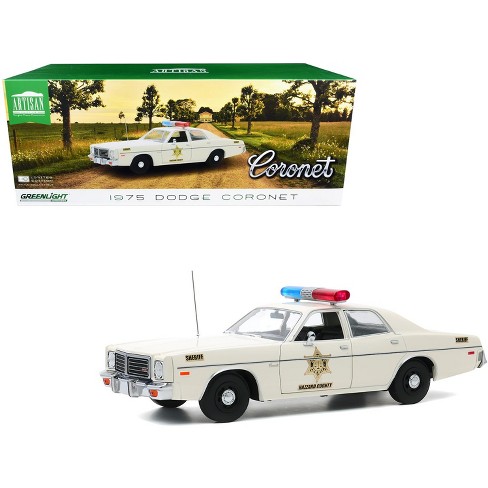 Details about   GreenLight DUKES OF HAZZARD CHOCTAW County SHERIFF 1975 DODGE CORNET Car 1/64