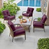 ARTPLAN Deep Seat Pillow and High Back Chair Cushions Outdoor Water Repellent Replacement Patio Seating Cushions - 2 of 4