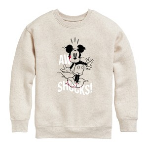 Boys' - Disney - Mickey & Friends Graphic Long Sleeve Fleece Sweatshirt - 1 of 4