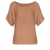 Women's Short Sleeve Knit Sweater - LASCANA - 4 of 4