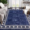 8x10 for Living Room Modern Area Rug for Home Decor Aesthetic Indoor Floor Cover Non-Slip Geometric Rug - 4 of 4