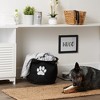 Bone Dry Polyester Pet Bin Paw - 4 of 4