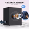 Itopfox 2 in 1 Separable Sound Bar for Smart TV with Subwoofer, Bluetooth 5.0 Surround Sound System, ARC/Optical/USB, Treble/Bass Adjust, 10 EQ Modes - 3 of 4