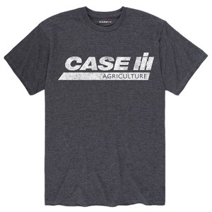 Men's - Case IH - Agriculture Logo Distressed Stripe Short Sleeve Graphic T-Shirt - 1 of 4