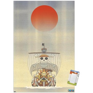 Trends International One Piece - The Thousand Sunny Artistic Unframed Wall Poster Print White Mounts Bundle 14.725" x 22.375" - 1 of 4